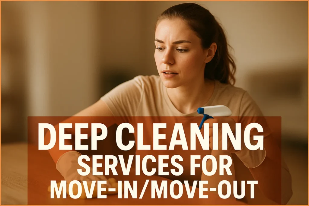 Deep Cleaning Services for Move-In/Move-Out