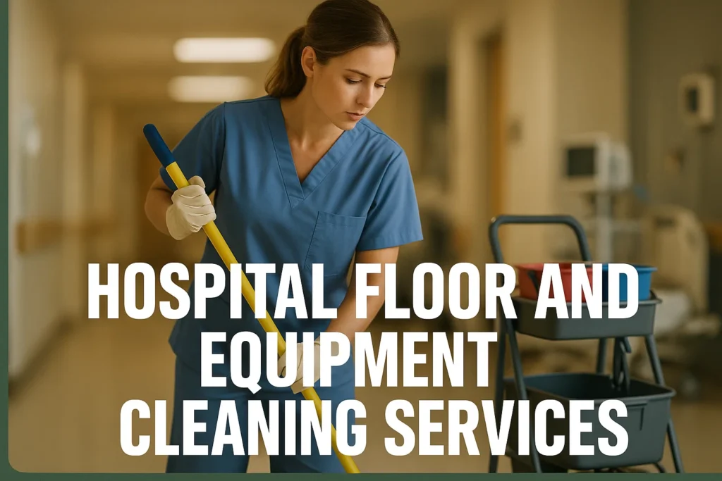 Hospital Floor and Equipment Cleaning Services