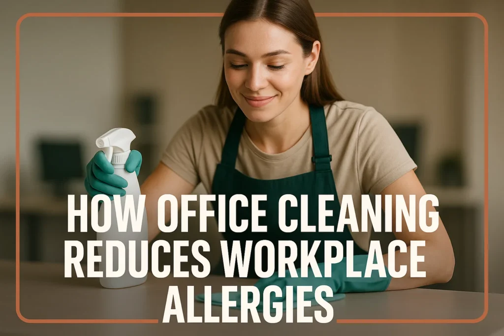 How office cleaning reduces workplace allergies