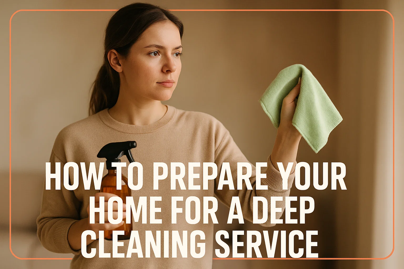 How to Prepare Your Home for a Deep Cleaning Service