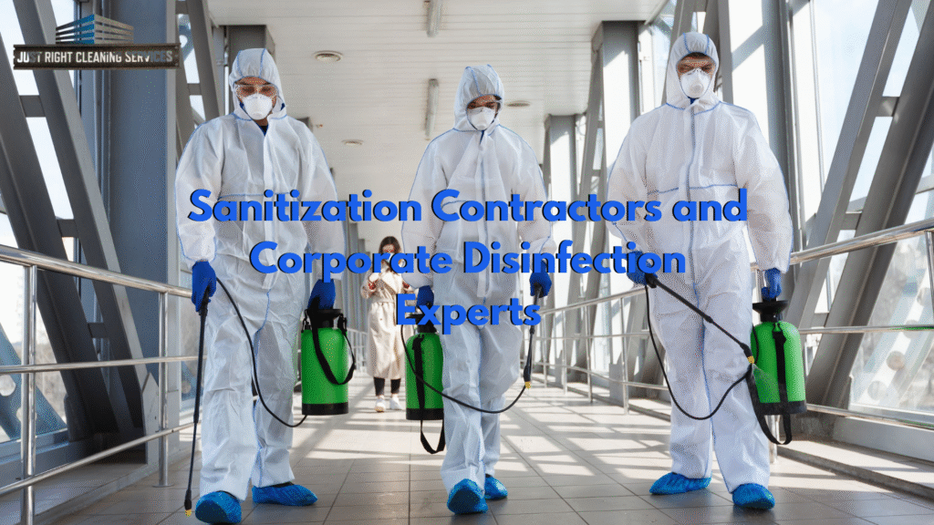 Sanitization Contractors and Corporate Disinfection Experts