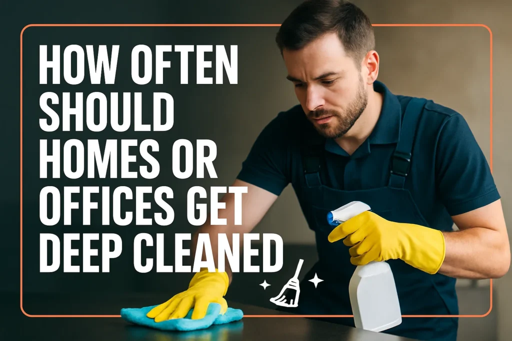 How Often Should Homes or Offices Get Deep Cleaned