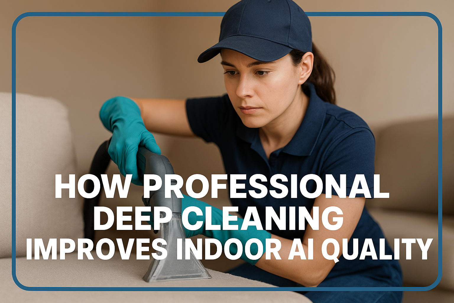How Professional Deep Cleaning Improves Indoor Air Quality