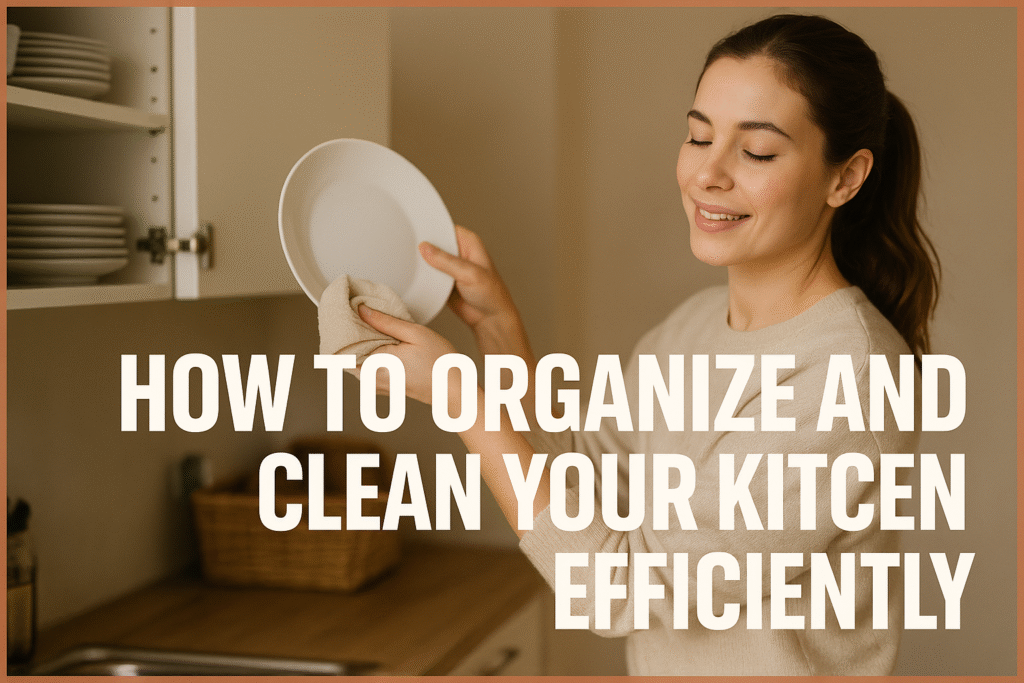 How to Organize and Clean Your Kitchen Efficiently