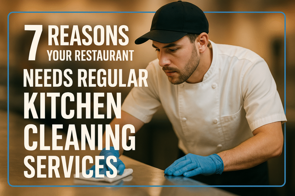 7 Reasons Your Restaurant Needs Regular Kitchen Cleaning Services