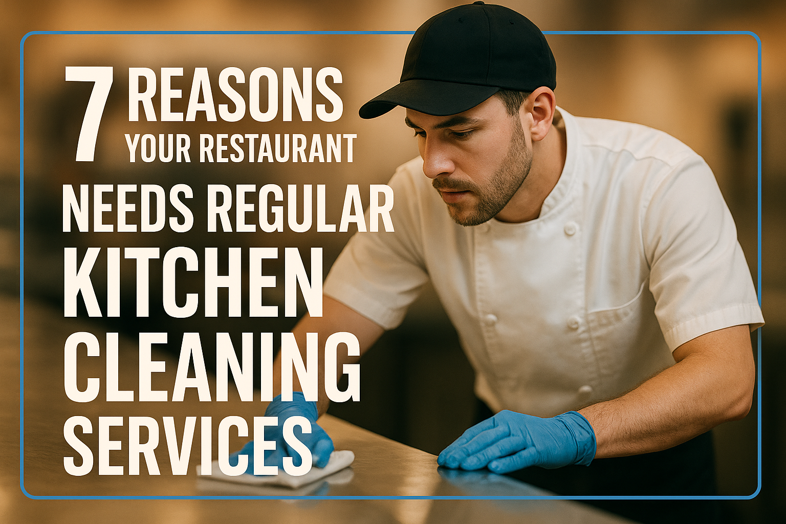 7 Reasons Your Restaurant Needs Regular Kitchen Cleaning Services