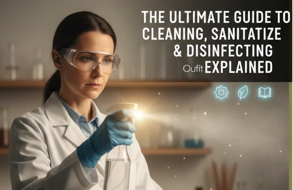 The Ultimate Guide to Cleaning, Sanitizing & Disinfecting Explained