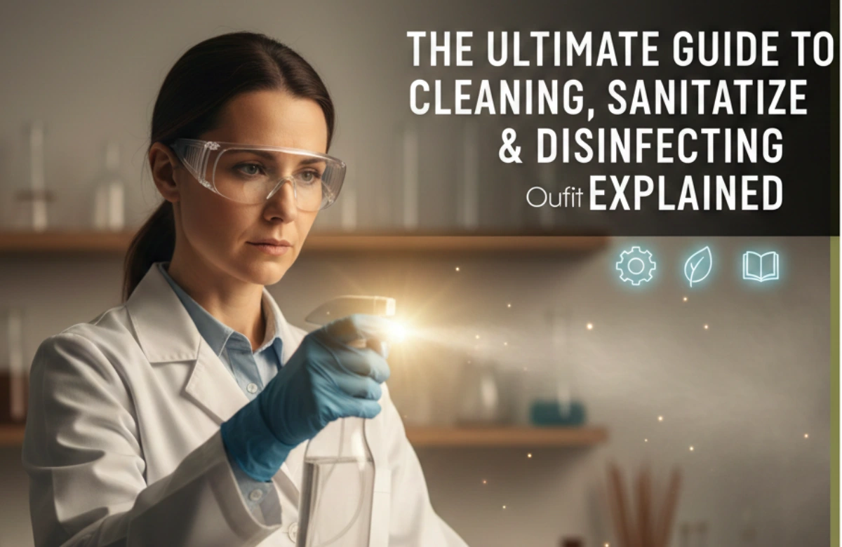 The Ultimate Guide to Cleaning, Sanitizing & Disinfecting Explained